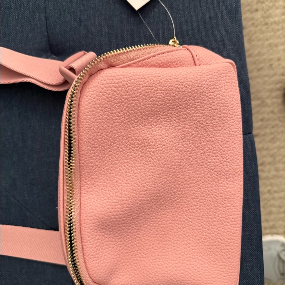 Elegant Pink Crossbody Bag
